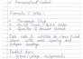 write assignments and notes in beautiful handwriting